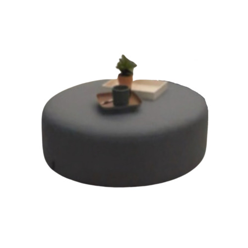Large Round Ottoman - Image 1