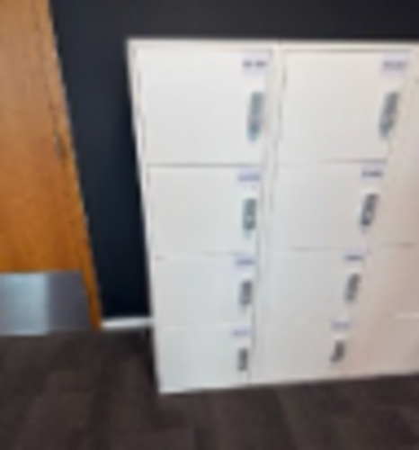 Locker bank of 4 - Image 1