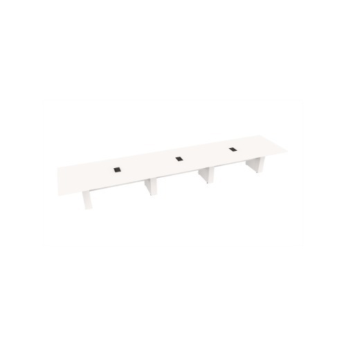 Element Rectangular Conference 48 X228 w/Column Base x4