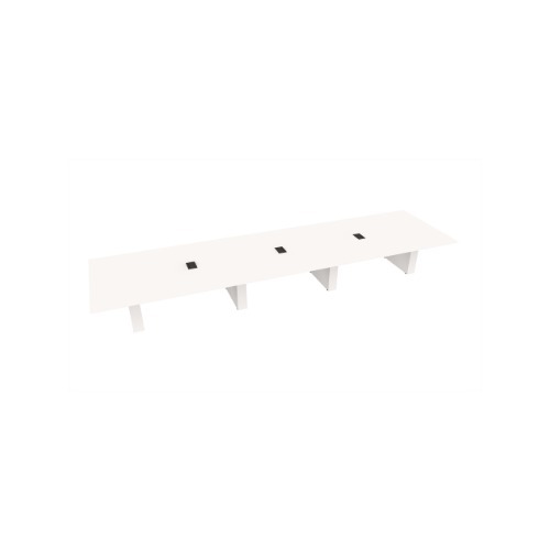 Element Rectangular Conference Table 60 X228 w/Column Base x4