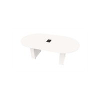 Racetrack Table 36X84 w/Column Base 