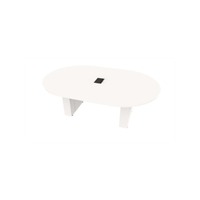 Racetrack Table 42X84 w/Column Base 