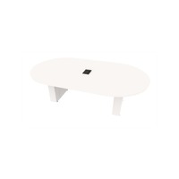 Racetrack Table 48X96 w/Column Base