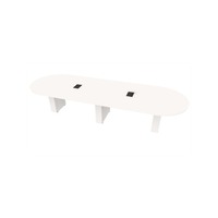  Racetrack Table 48 X144 w/Column Base 