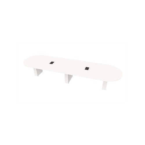 Element Racetrack Table 48 X168 w/Column Base