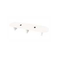 Racetrack Table 48 X168 w/Column Base