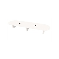  Racetrack Table 60 X192 w/Column Base 