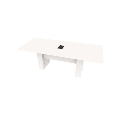 Element Conference Table Rectangular, Radius Corners 36X84 w/Column Base