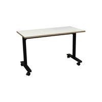 Used 24×47 In Training Table with White Board Surface, White