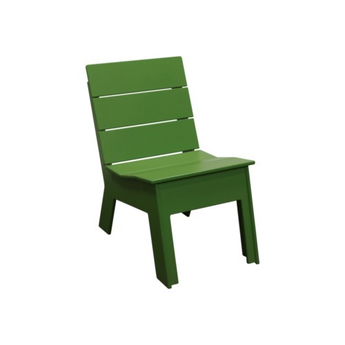 Loll Fire Used Outdoor Chair, Green Leaf