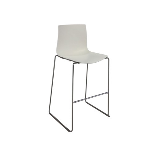 Arper Catifa Used Stack Stool, White
