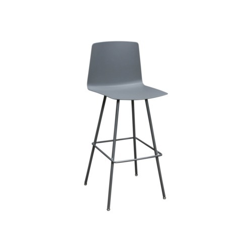 Allsteel Vicinity Used Bar Stool, Gray