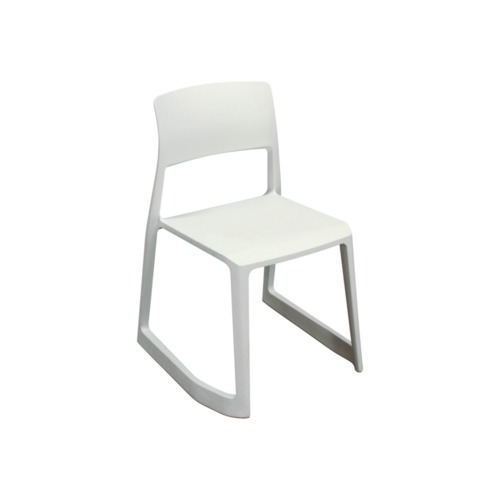 Vitra Tip Ton Used Stack Chair, White