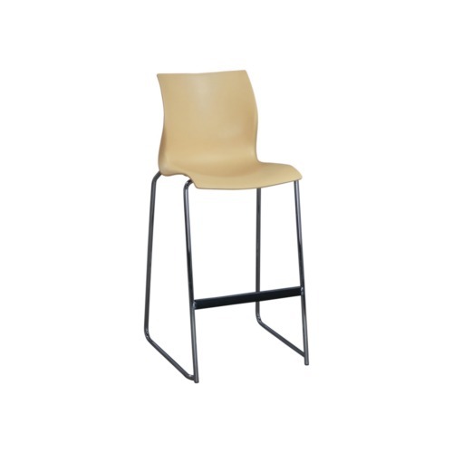 Teknion Nami Used Stool, Butterscotch