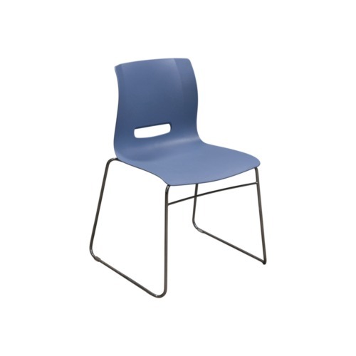 Allermuir Casper Used Stack Chair, Blue