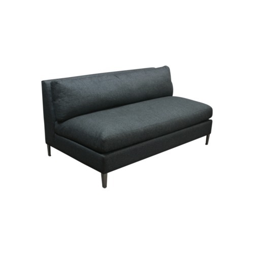 CB2 Used Armless Bench, Gray