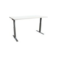Used 30×69 Electric Adjustable Height Desk, White