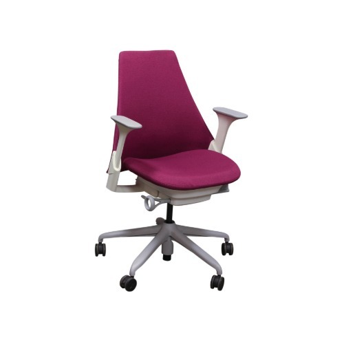 Herman Miller Sayl Used Conference Chair, Magenta