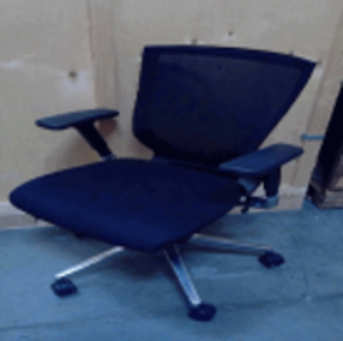 Chrome base mesh back operators chair - Image 1