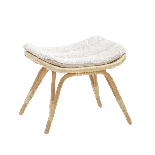 Sika Design Monet Foot Stool w/Cushion