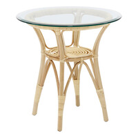 Tony Side Table w/Glass Top