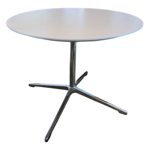 Round Wooden Coffee Table - Image 1