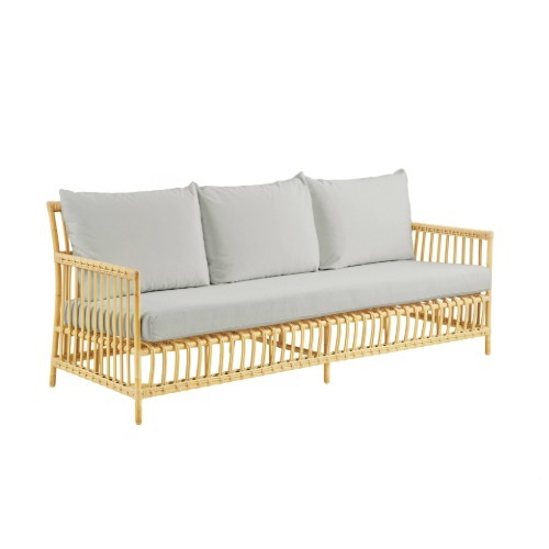 Sika Design Caroline 3-Seater Exterior w/Seat and Back Cushions