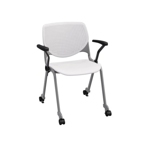 KFI Studios Kool Chair, Arms, Casters