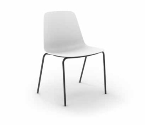 Bree Metal 4 Leg Poly Shell - Image 1