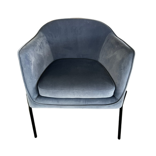 Velvet Side Chair - Image 1
