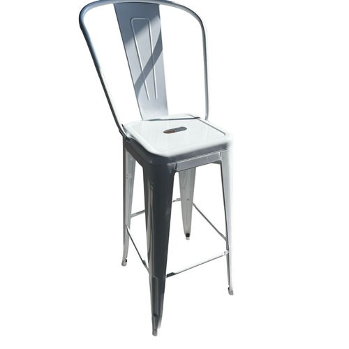 Industrial Metal Bar Stool - Image 1