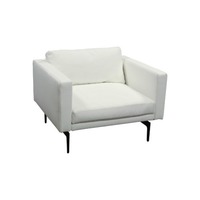 Relaxed Club Chair, Snow 