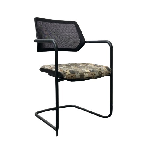 Steelcase Steelcase Qivi Guest Chair (Multi Pattern/Black)