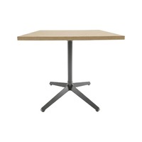 Knoll Dividends 30" Squared Table (White/Black)