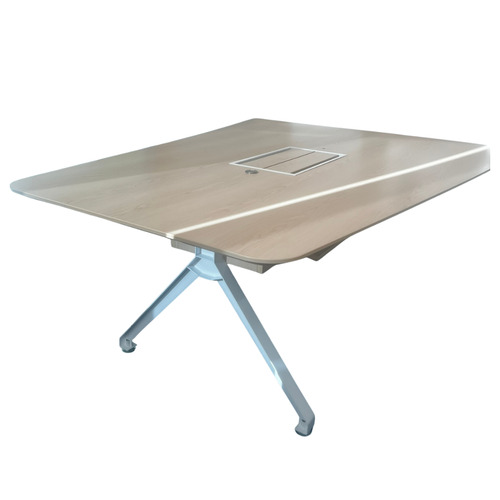 HPL Wall-Mounted Trapezoid Conference Table