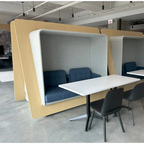 LeanTo Double Seat Unit with Upholstered Outside Back Panel - Image 1