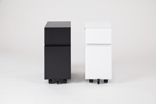 MASHstudios Bend File Cabinet White - SMALL 