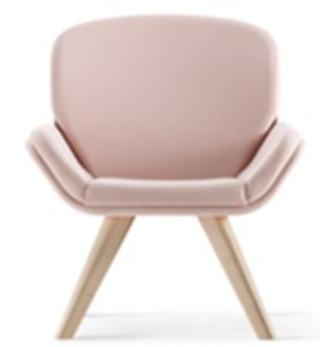 'Beyond' Upholstered Lounge Chair - Image 1