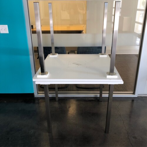 Square Café Table - Image 1