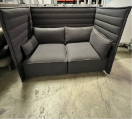 'Alcove' High-Back Sofa - Thumbnail 4