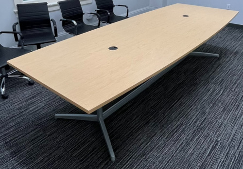 Wood Laminate Conference Table - Thumbnail 3