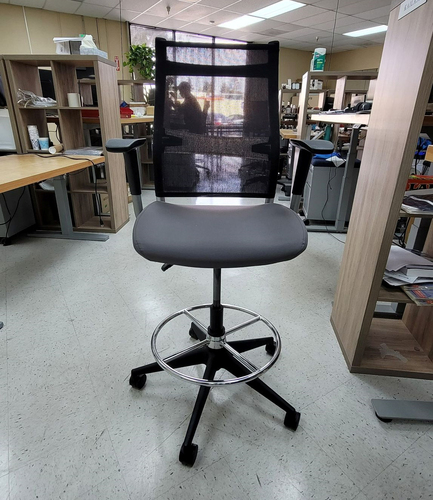 'Wit' High Back Stool - Image 1