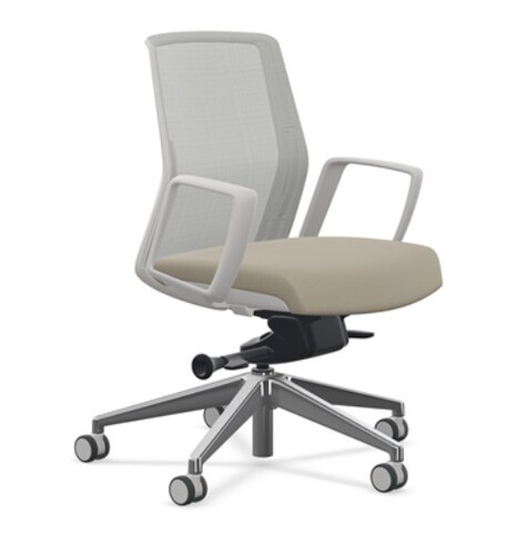 'Zilo' Task Chair with Mesh Back - Image 1