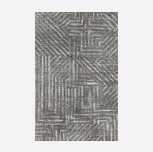 Distressed Geoscape Rug - Image 1