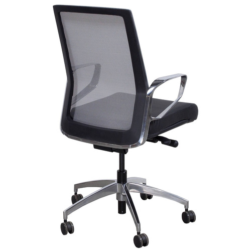 'Maris' Leather and Mesh Conference Chair - Thumbnail 3