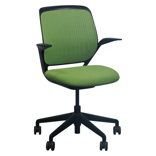 'Cobi' Mesh Back Fixed Arm Chair - Thumbnail 2