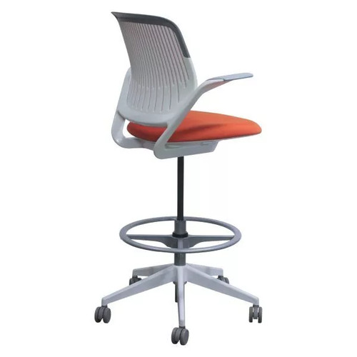 'Cobi' Mesh Stool with Fixed Arms - Thumbnail 3