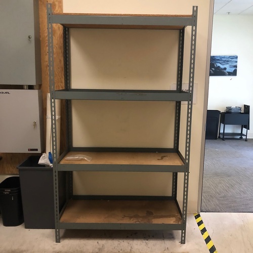 Storage Rack with Plank Shelving - Thumbnail 3