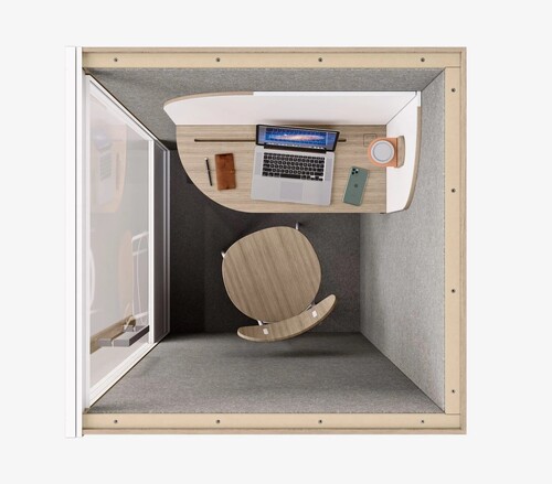 Soundproof Office Phone Booth - Thumbnail 3