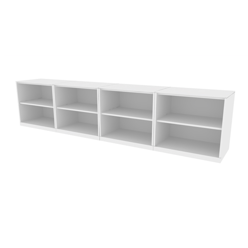 Open Wood High Credenza (Mock-Up) - Image 1